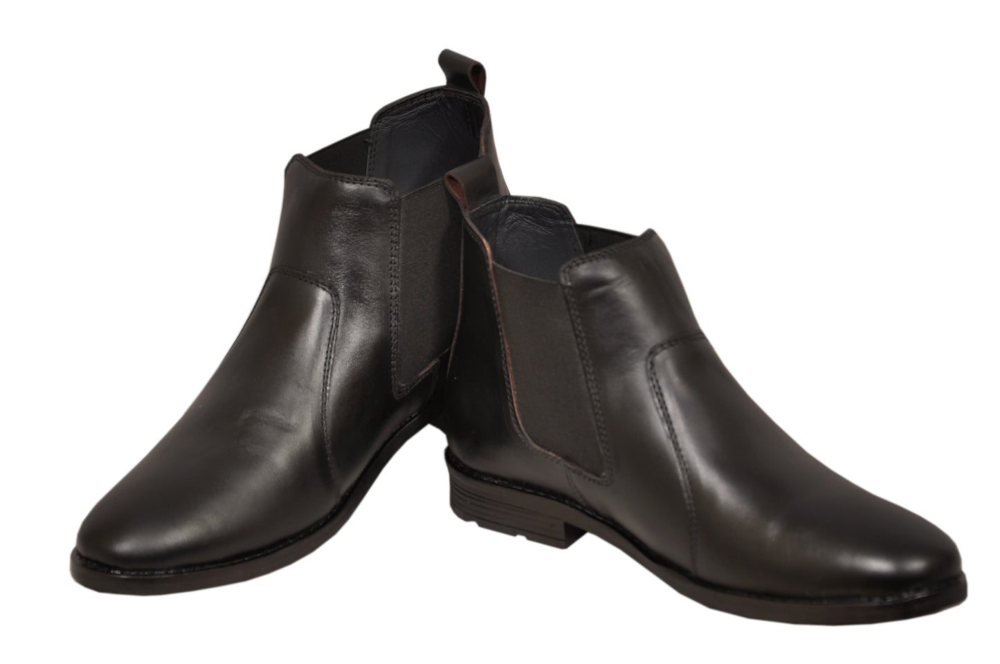 Li Cardi Leather Chelsea Boots For Men