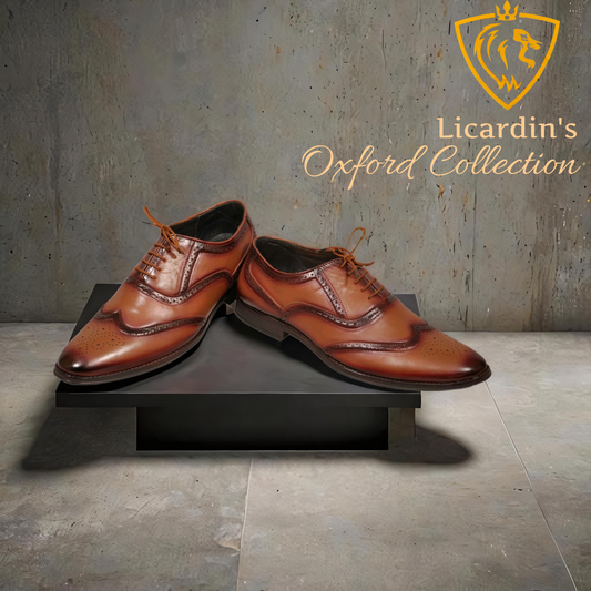 Licardin Oxford Leather Shoes for Men